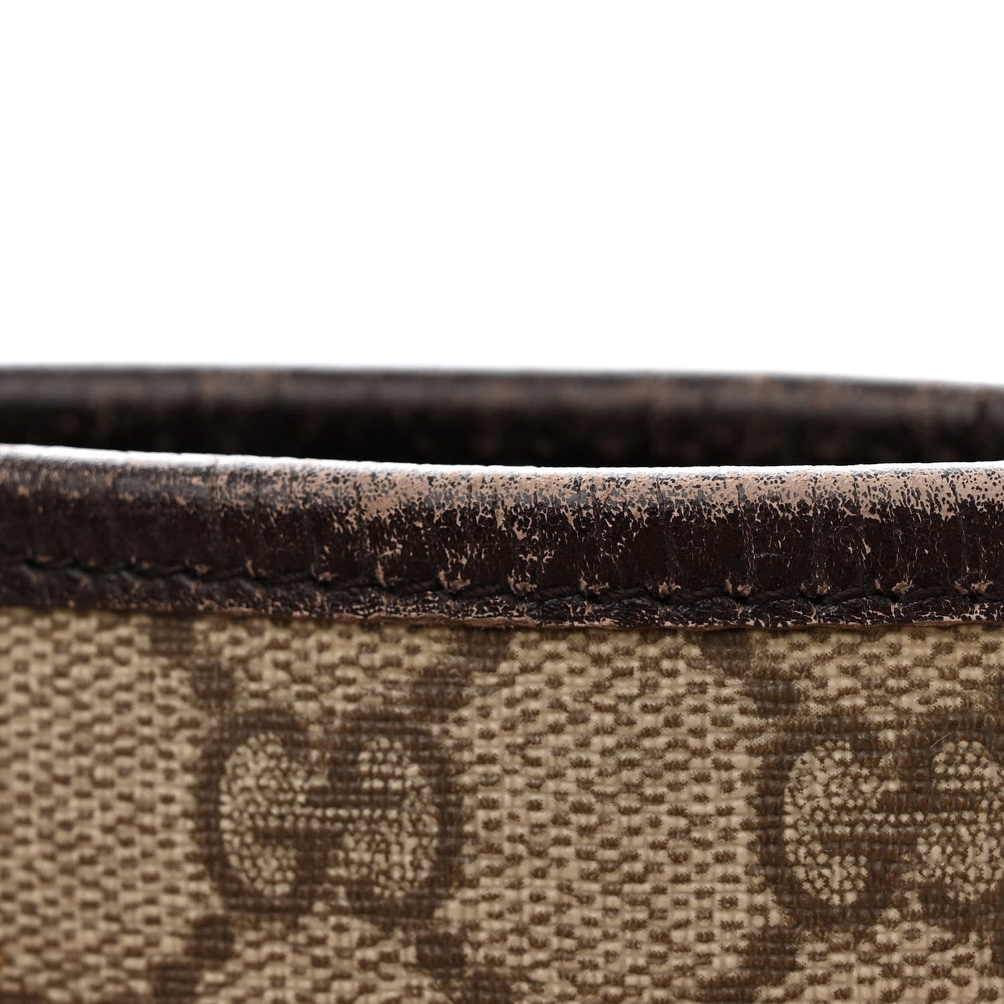GG Plus Monogram Medium Joy Tote Dark Brown