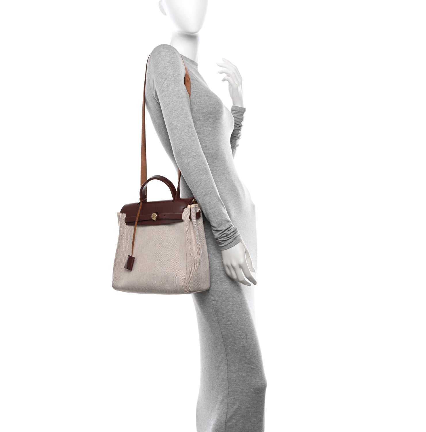 Hermes Barenia Vibrato Herbag 30 PM Orange 2 of 14