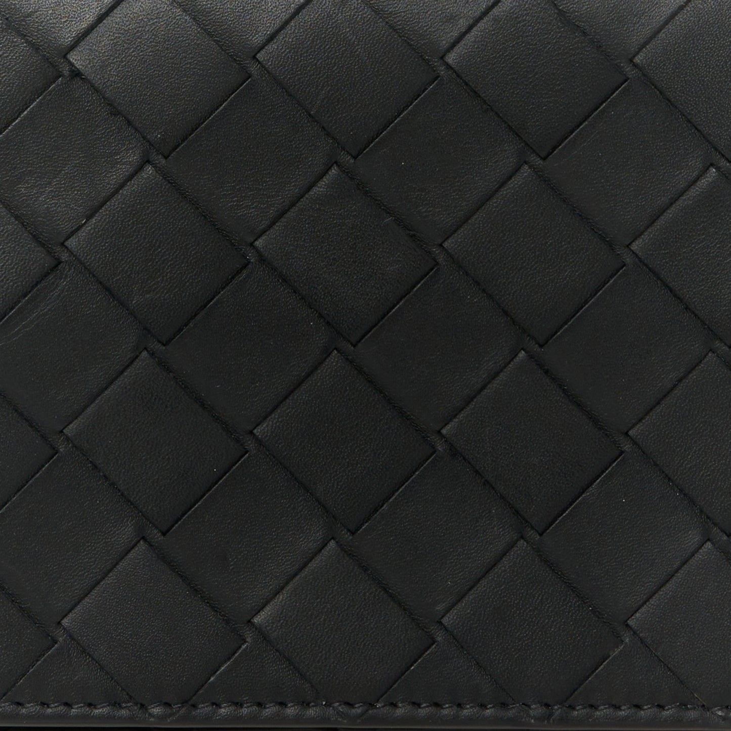 Nappa Intrecciato Sunglasses Case Black