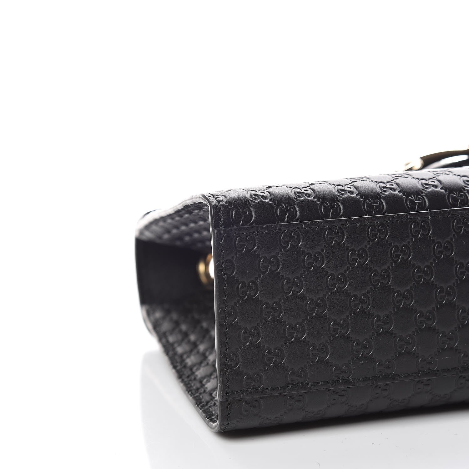 Gucci Microguccissima Medium Emily Chain Shoulder Bag Black 11 of 12