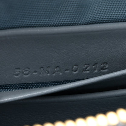 Christian Dior Patent Cannage Lady Dior Phone Holder Bracing Blue 7 of 10