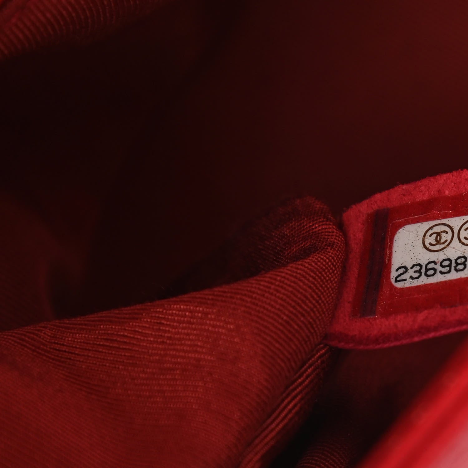 Chanel Caviar Quilted Medium Boy Flap Red 9 of 11