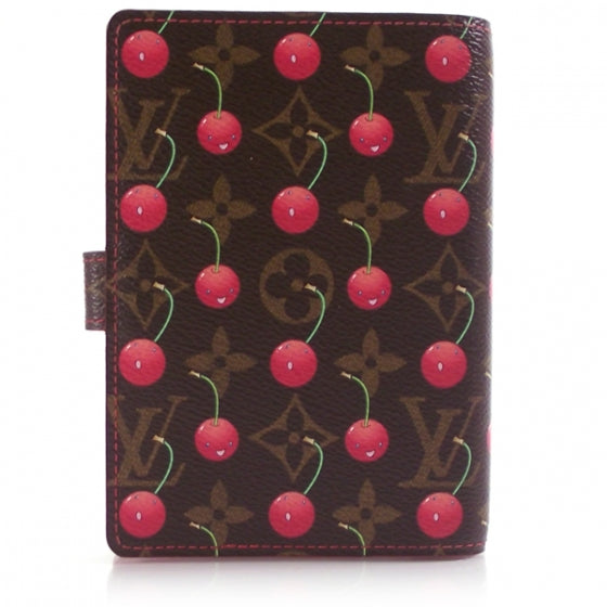 Louis Vuitton Monogram Cerises Small Ring Agenda Cover 2 of 7