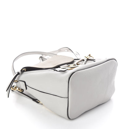 Chloe Suede Calfskin Mini Faye Backpack Airy Grey 4 of 10