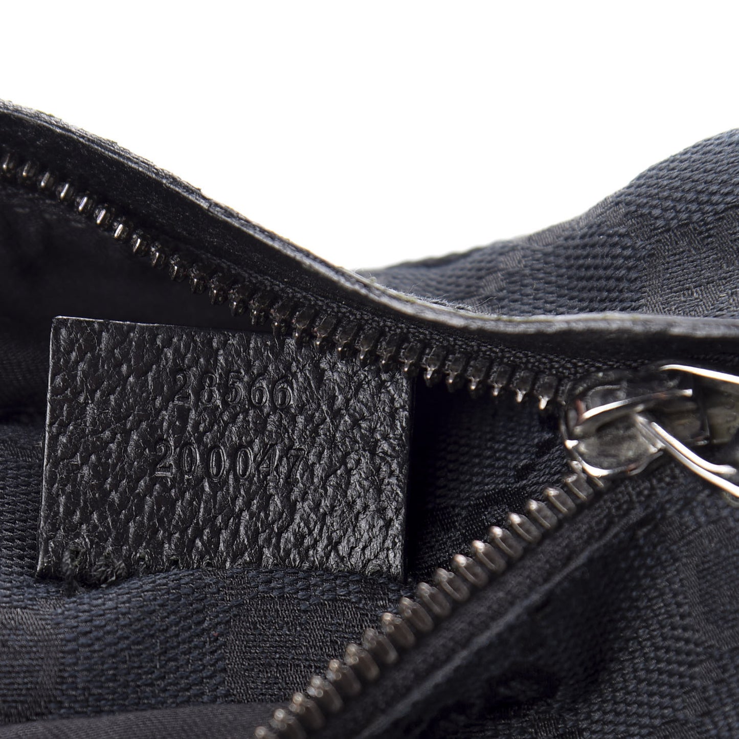 GG Monogram Double Pocket Belt Bag Black