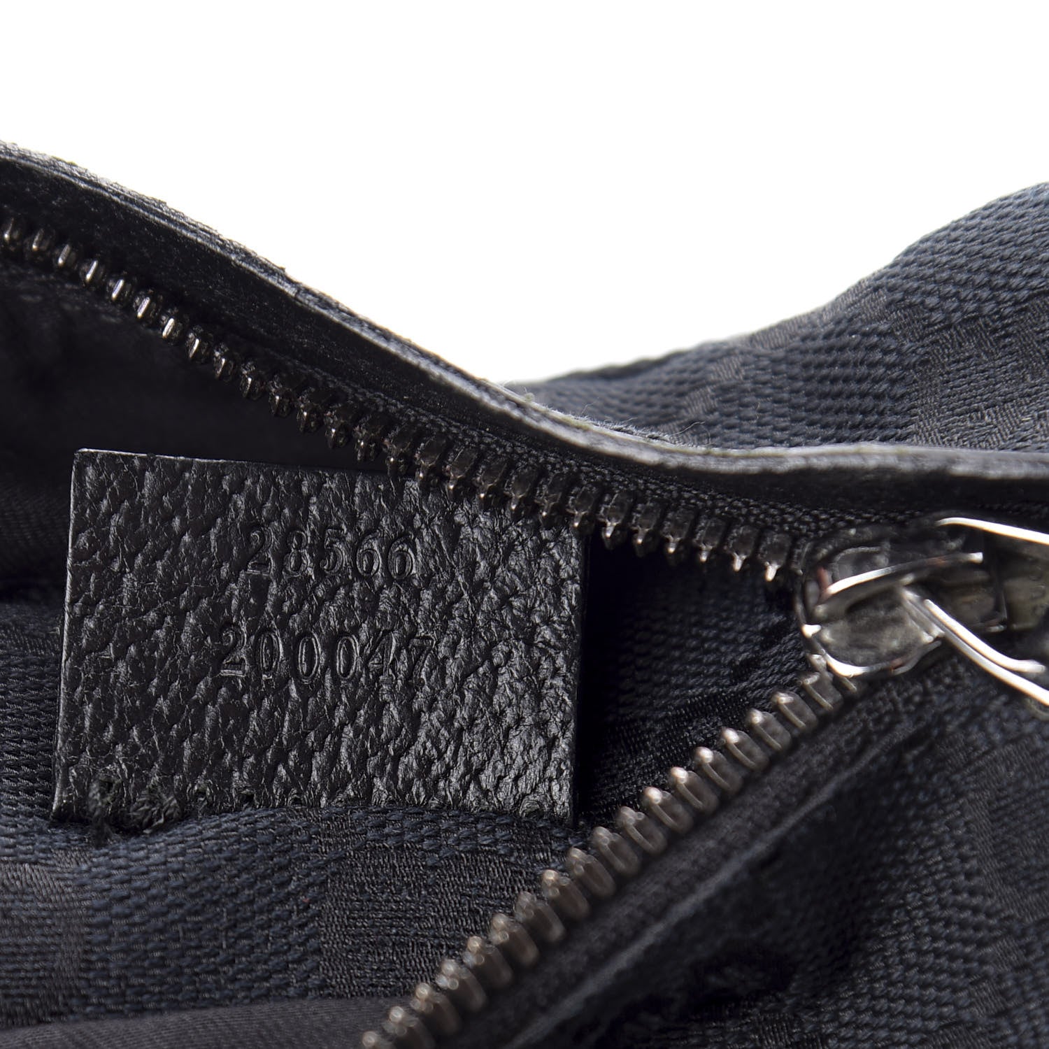Gucci GG Monogram Double Pocket Belt Bag Black 7 of 7