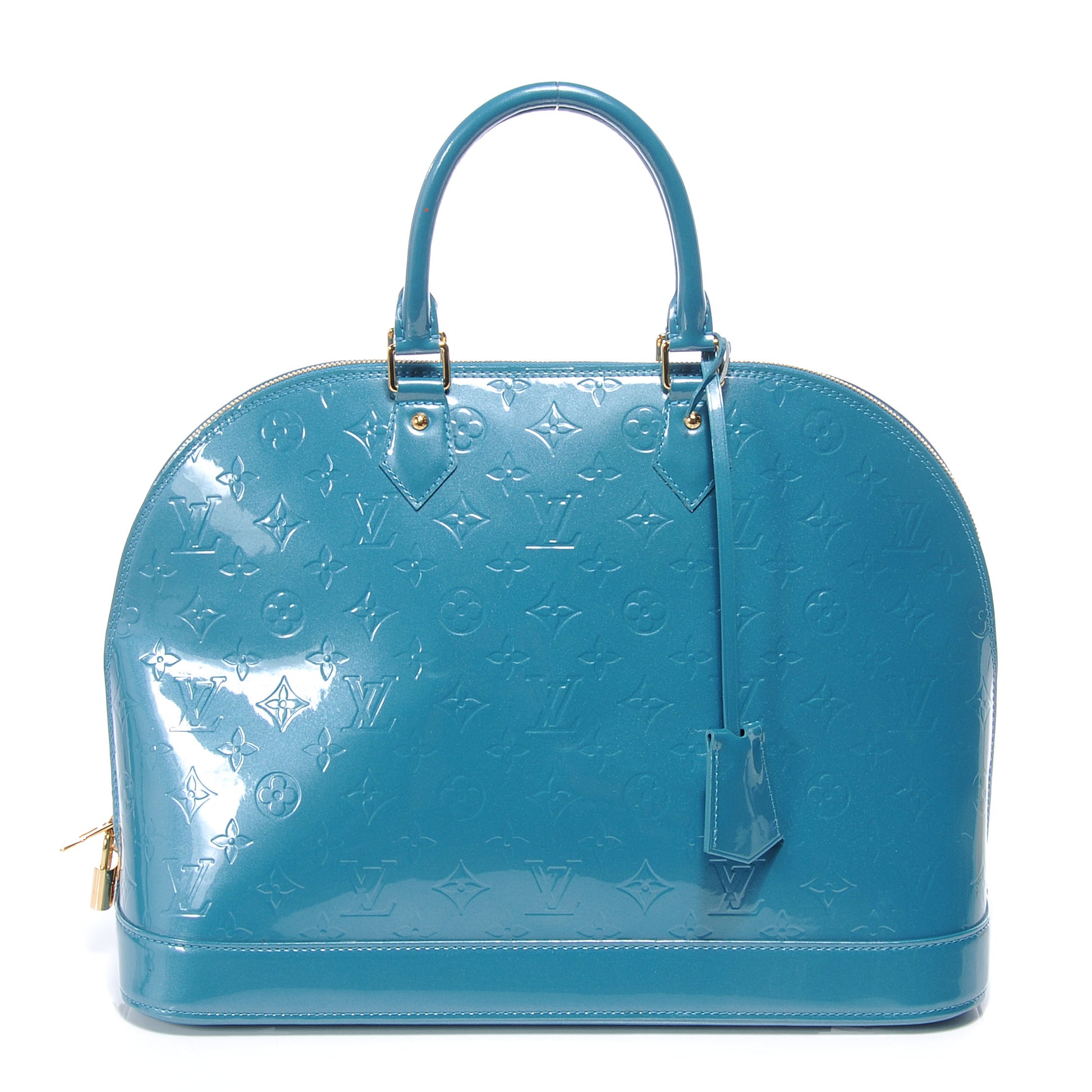 Louis Vuitton Vernis Alma GM Blue Galactic 1 of 7