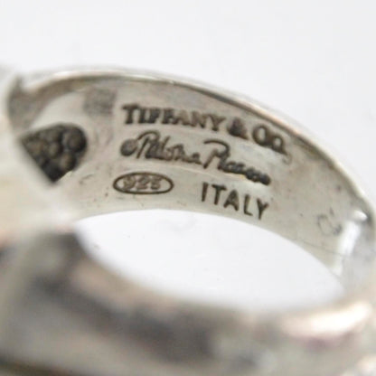 Tiffany Sterling Silver Paloma Picasso Fiore Ring 6 4 of 5