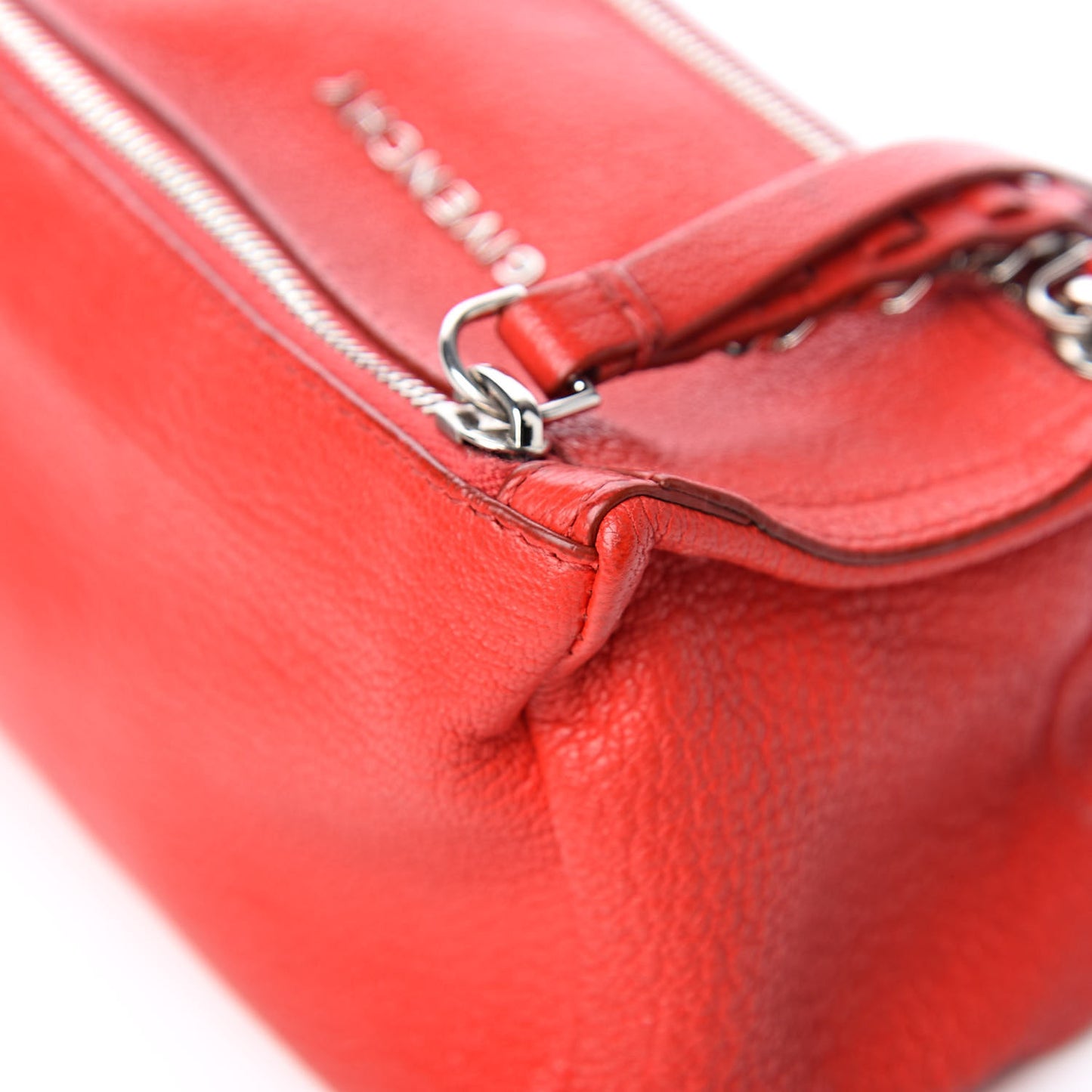 Sugar Goatskin Pandora Wristlet Red