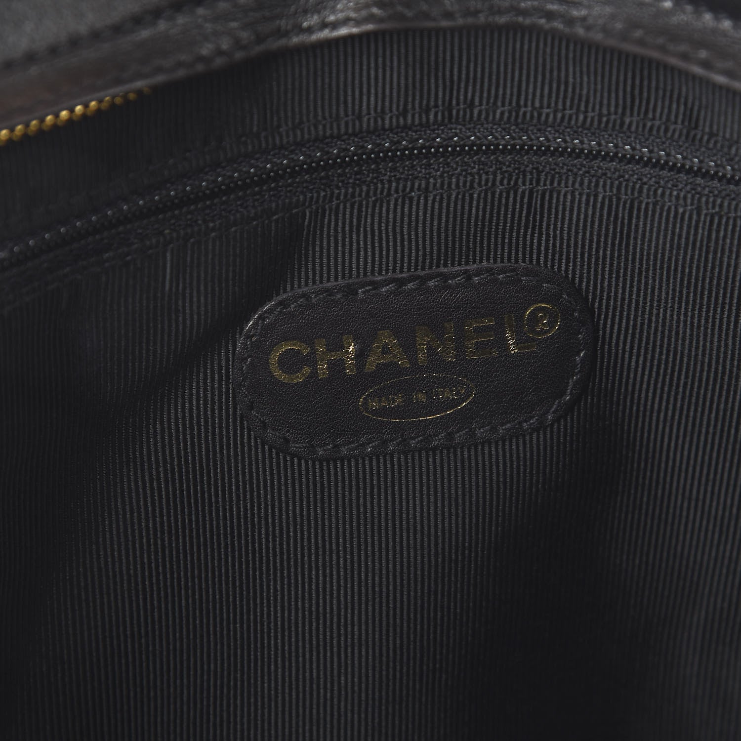 Chanel Lambskin CC Shoulder Bag Black 8 of 10