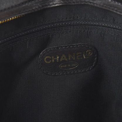 Chanel Lambskin CC Shoulder Bag Black 8 of 10