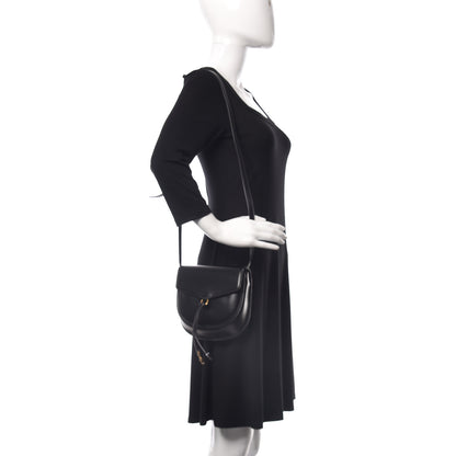 Saint Laurent Calfskin Small Datcha Satchel Bag Black 2 of 9