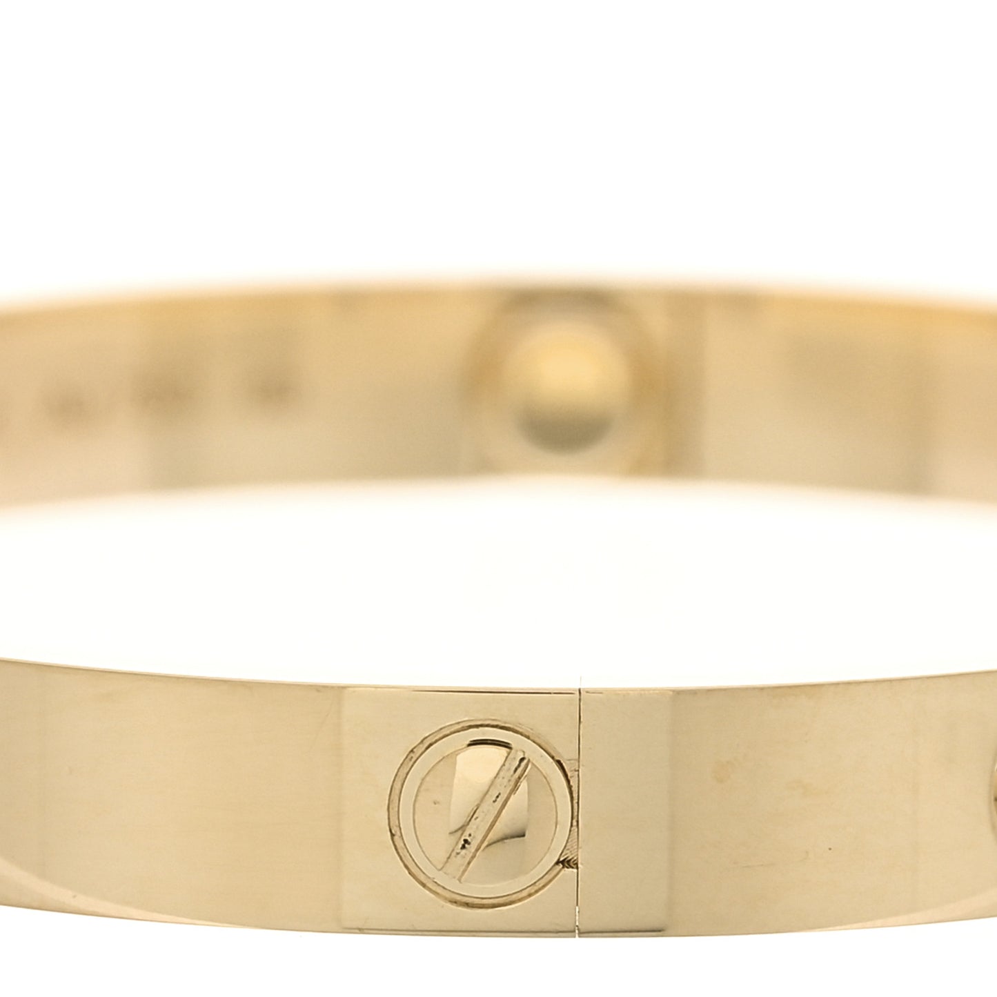 18K Yellow Gold LOVE Bracelet 17