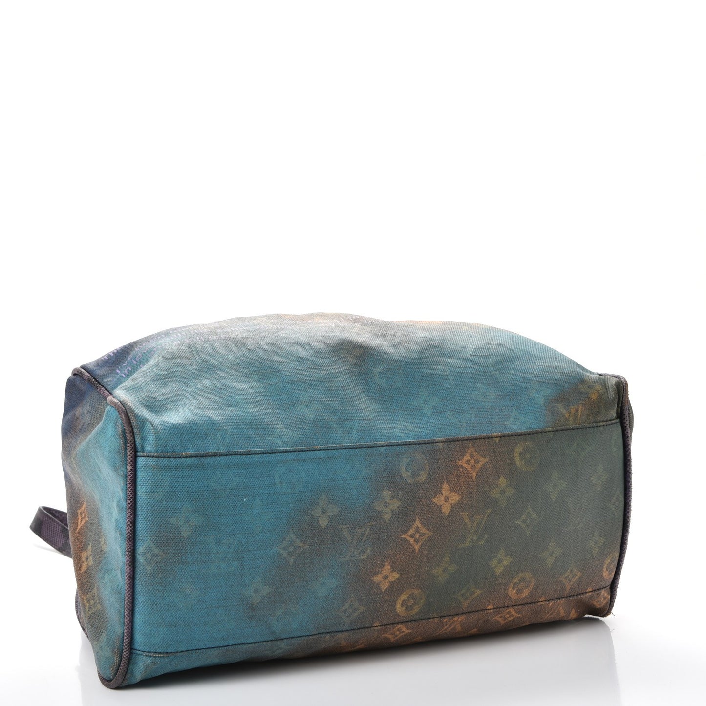 Monogram Karung Heartbreak Jokes Tote Violet