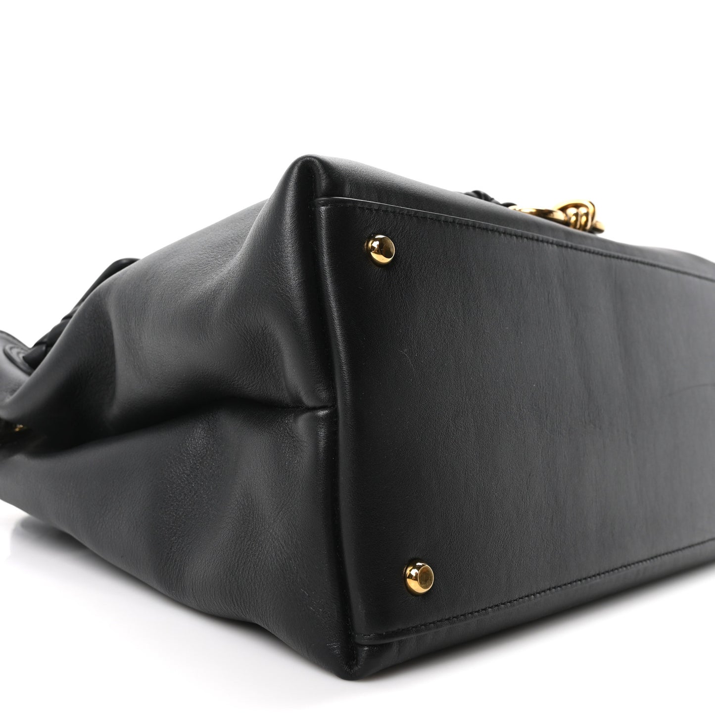 Silky Calfskin Medium Ciao Ciao Black
