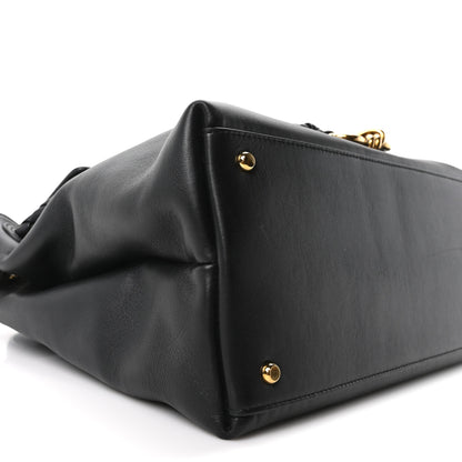Bottega Veneta Silky Calfskin Medium Ciao Ciao Black 9 of 10