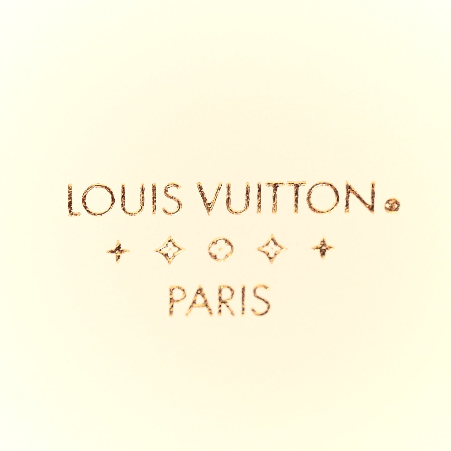 Smooth Calfskin LV Pont 9 Cream