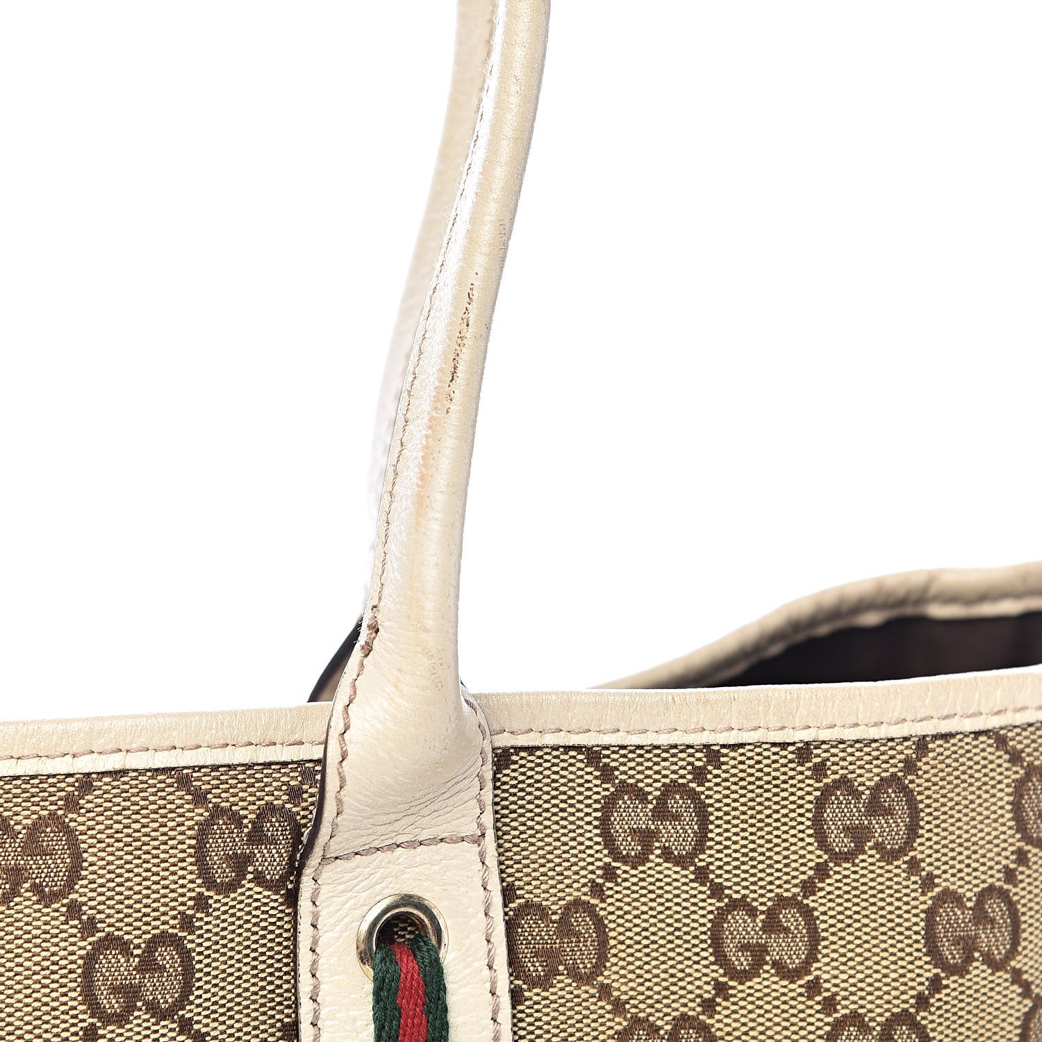 Gucci Monogram Medium Princy Tote Off White 9 of 16