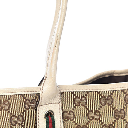 Gucci Monogram Medium Princy Tote Off White 9 of 16