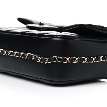 Chanel Lambskin Quilted Small My Precious Flap Black 9 of 10