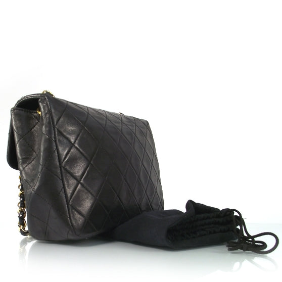 Chanel Lambskin Mini Flap Black 3 of 10
