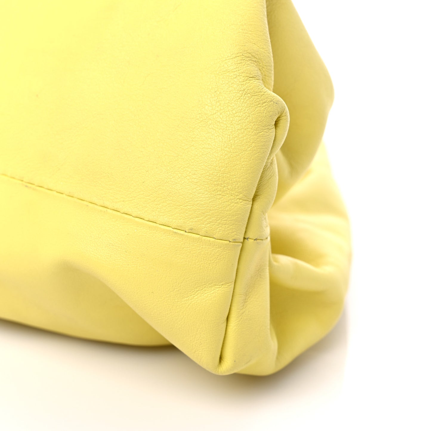 Smooth Butter Calf The Pouch Oversized Clutch Sherbert