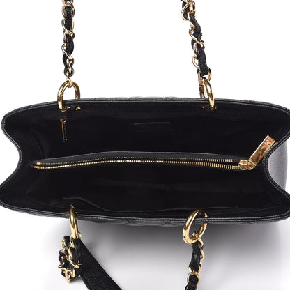 Chanel Caviar Quilted Grand Shopping Tote GST Black 5 of 11