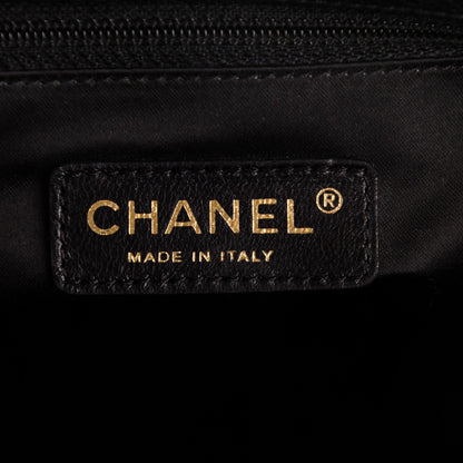 Chanel Caviar Quilted Grand Shopping Tote GST Black 6 of 8