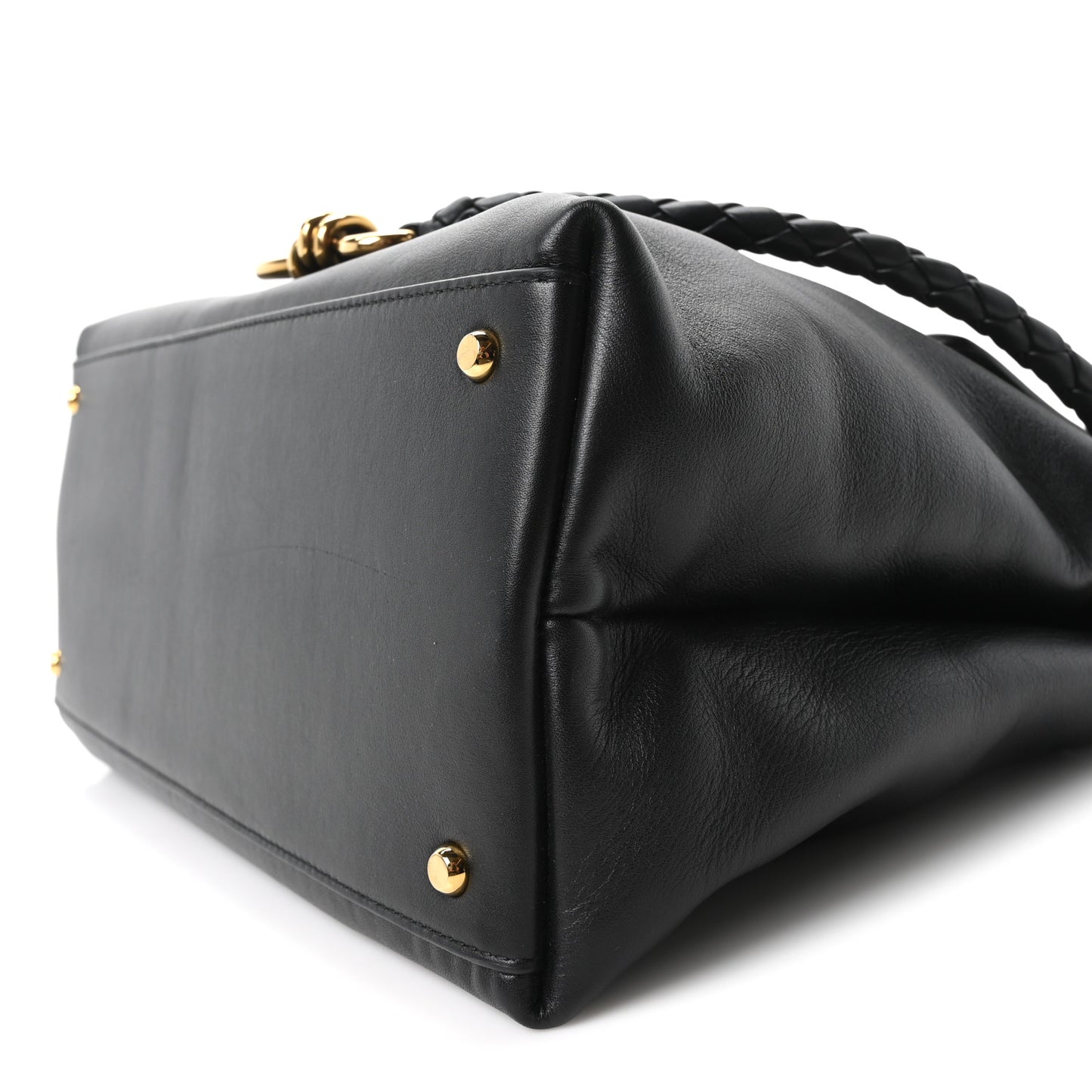 Silky Calfskin Medium Ciao Ciao Black