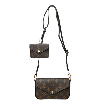 Louis Vuitton Monogram Felicie Strap & Go Kaki 1 of 14