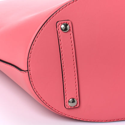 Burberry Supple Calfskin Medium Bucket Coral Pink 7 of 8
