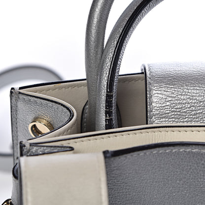 Christian Dior Metallic Grained Calfskin Mini Diorever Flap Silver 11 of 16