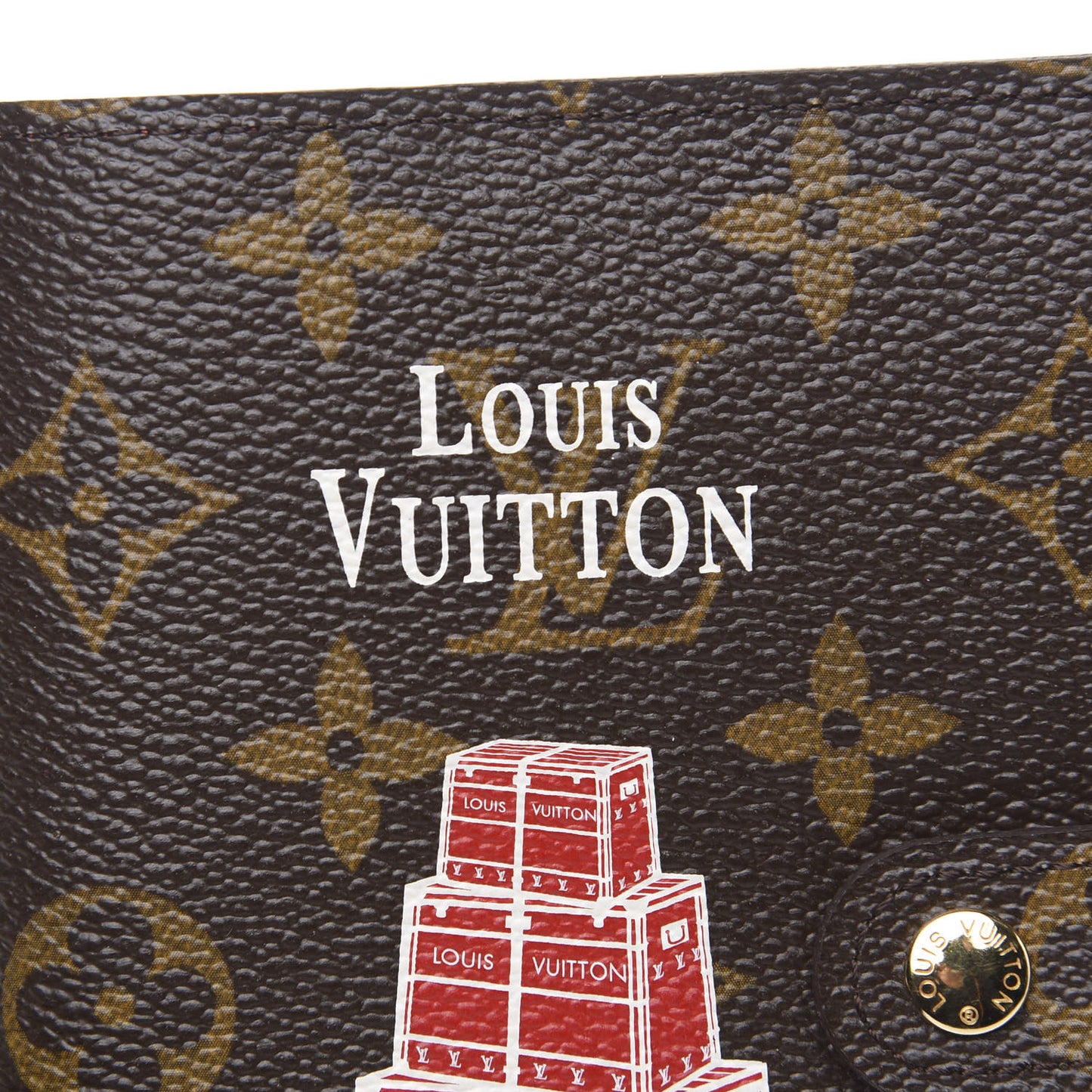 Monogram Malle Empilees Stacked Trunks Small Ring Agenda Cover