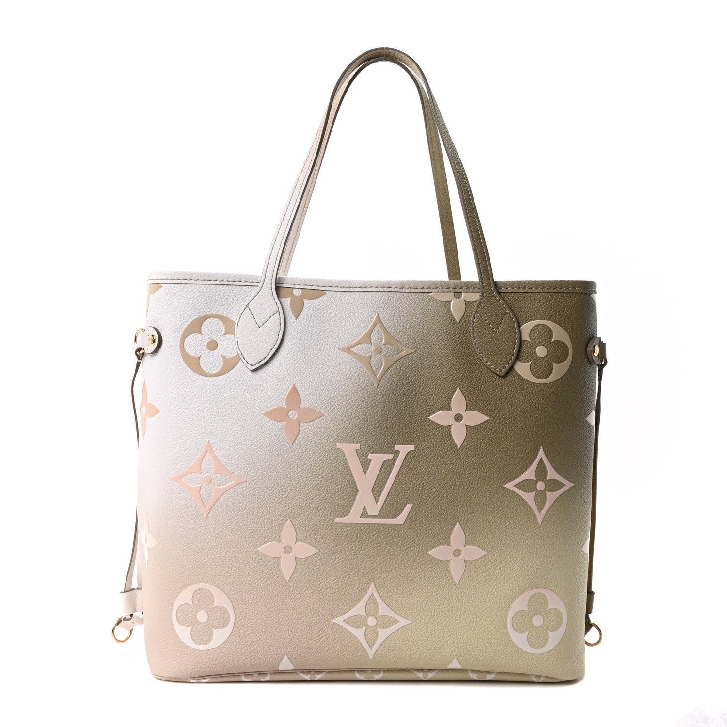Louis Vuitton Monogram Giant Spring In The City Neverfull MM Sunset Kaki 1 of 10