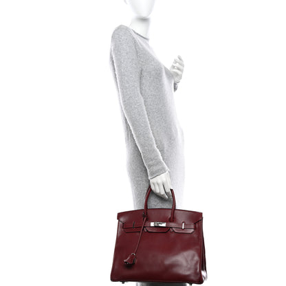 Hermes Courchevel Birkin 35 Rouge H 2 of 13