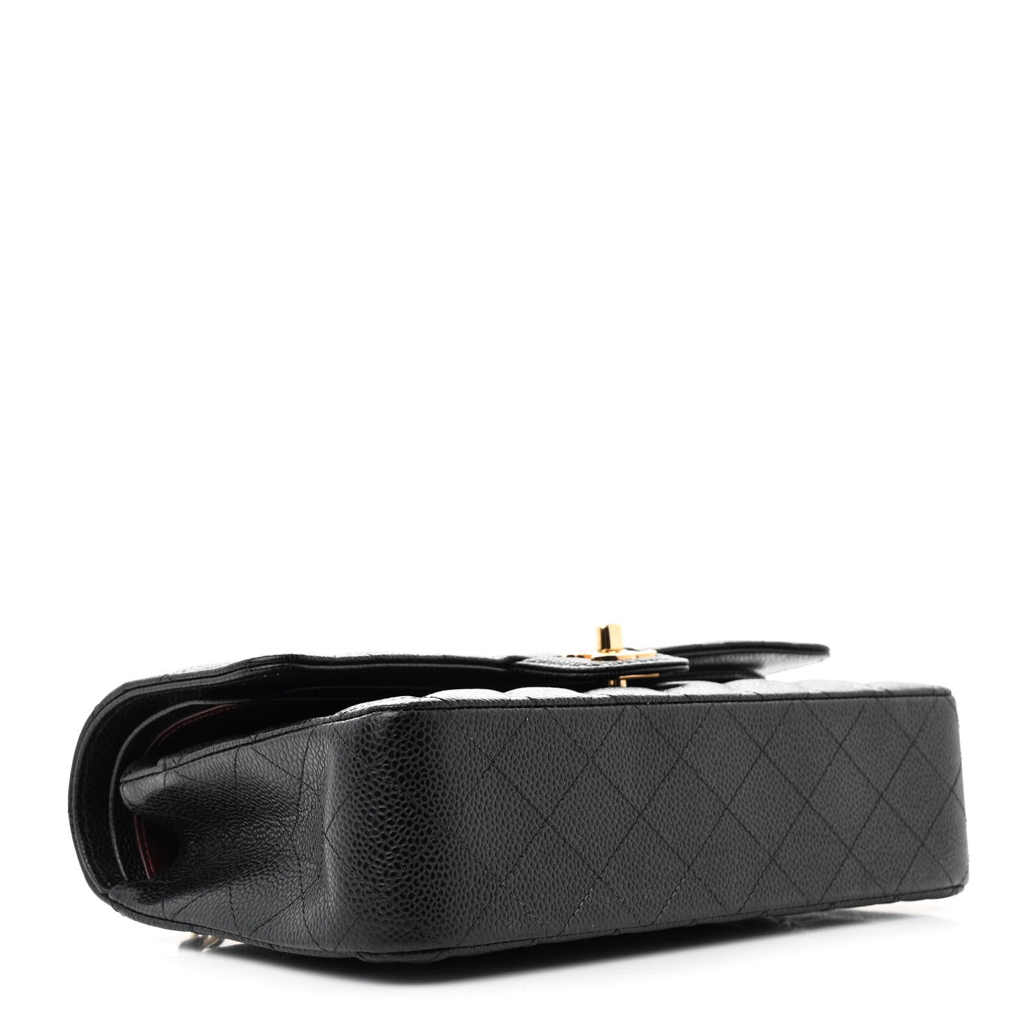 Chanel Caviar Quilted Medium Double Flap Black 4 of 10