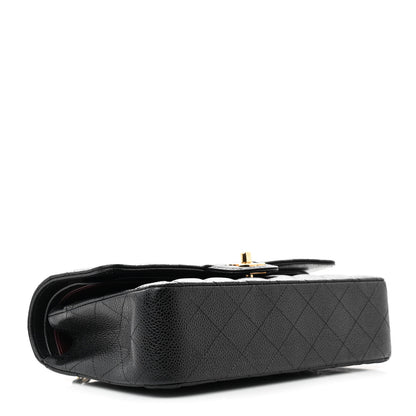 Chanel Caviar Quilted Medium Double Flap Black 4 of 10
