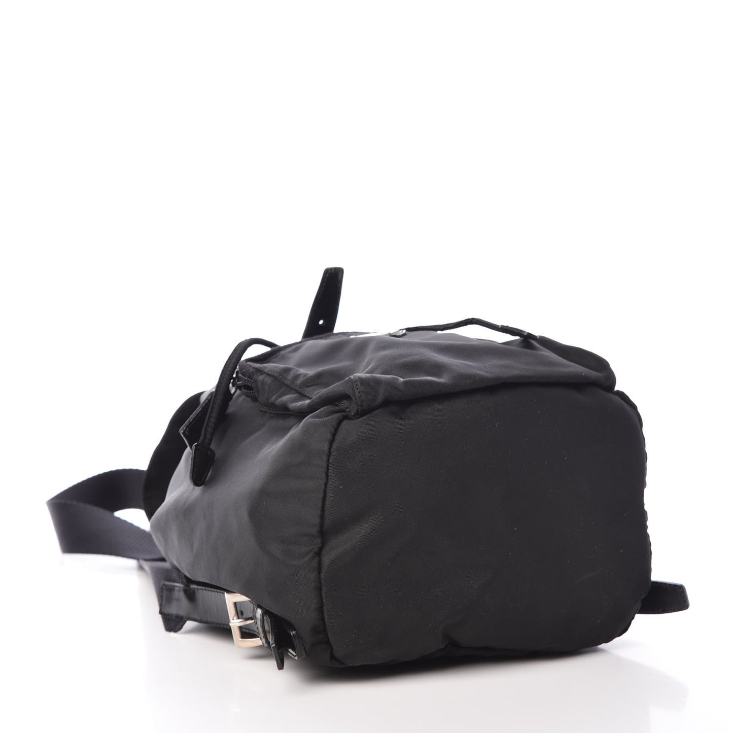 Nylon Vela Mini Cinch Backpack Black