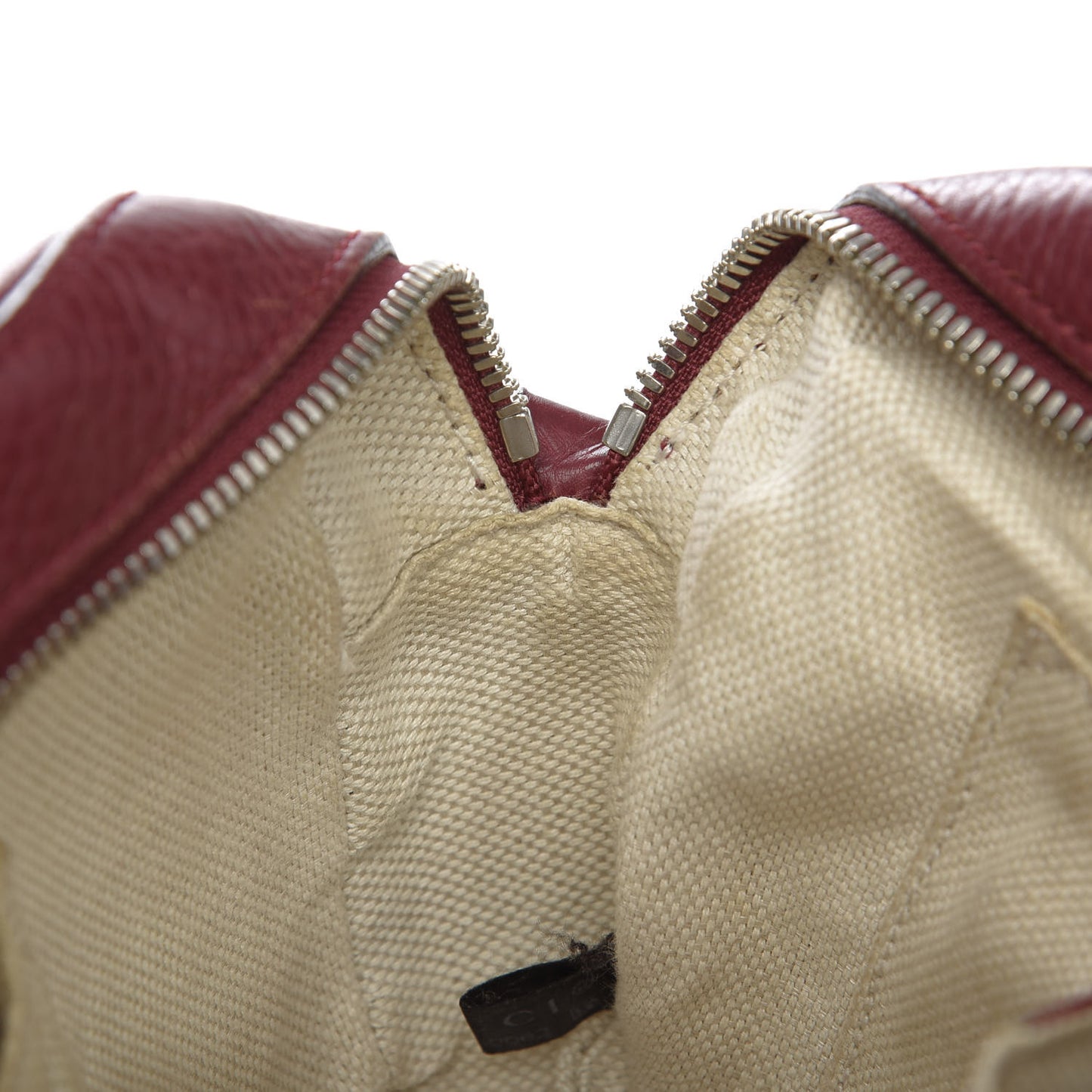 Pebbled Calfskin Studded Small Soho Disco Bag Soft Burgundy