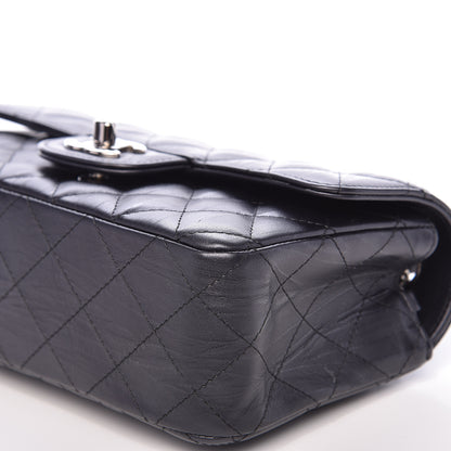 Chanel Iridescent Calfskin Quilted Mini Rectangular Flap Charcoal 10 of 11
