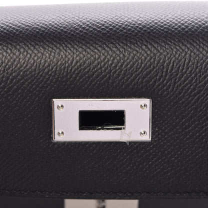 Hermes Epsom Kelly Sellier 28 Black 12 of 40
