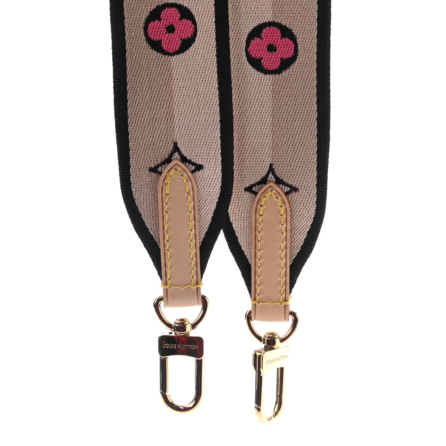 Louis Vuitton Jacquard Speedy Bandouliere 20 Shoulder Strap Black 4 of 4
