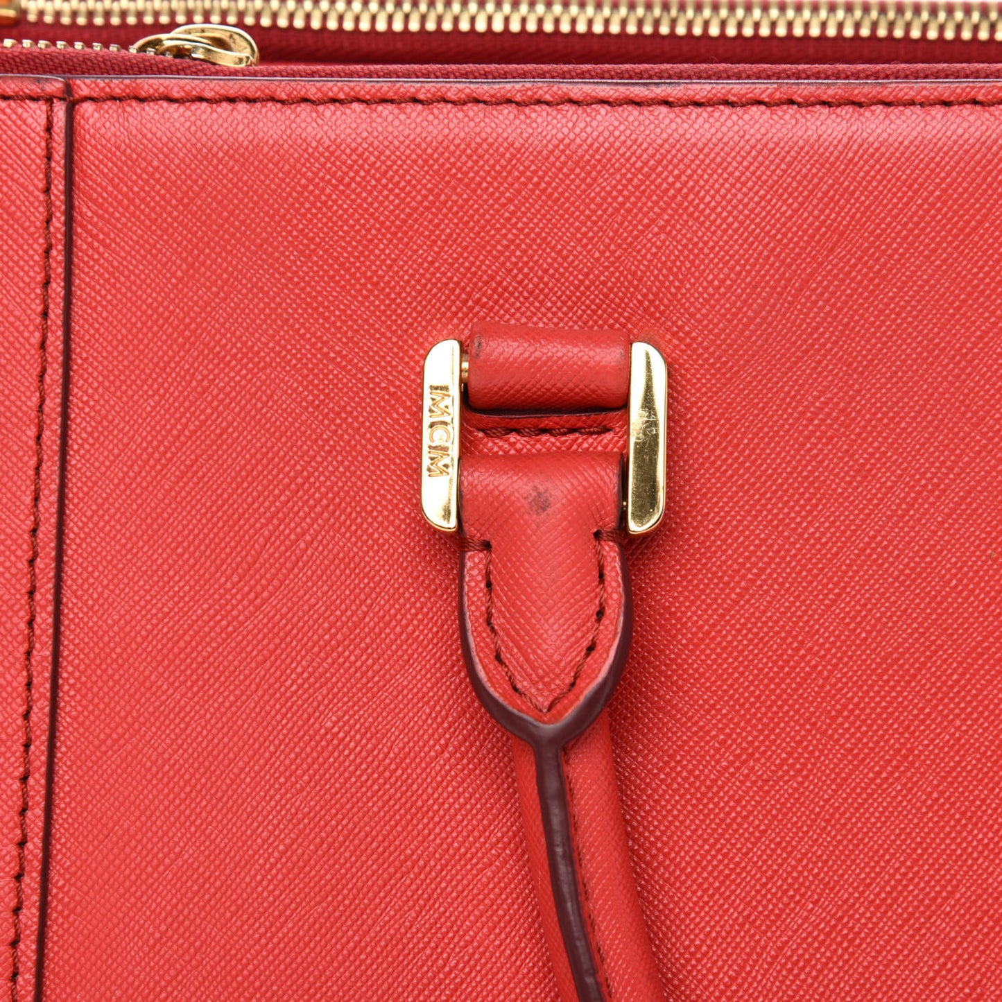 Saffiano Nuovo Tote Hot Coral
