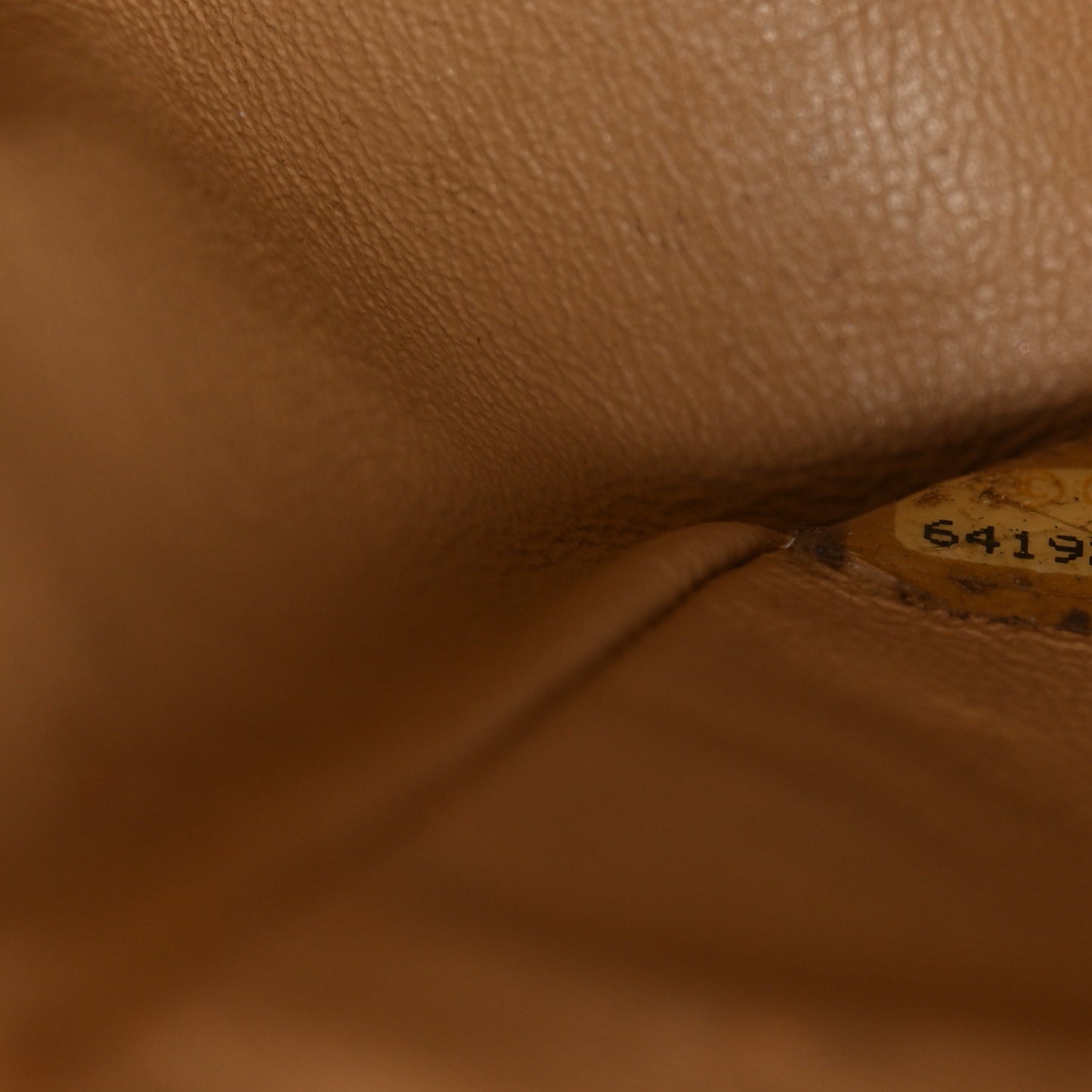 Jersey Quilted Small Double Flap Beige