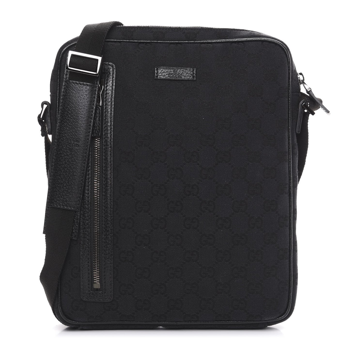 Monogram Messenger Bag Black