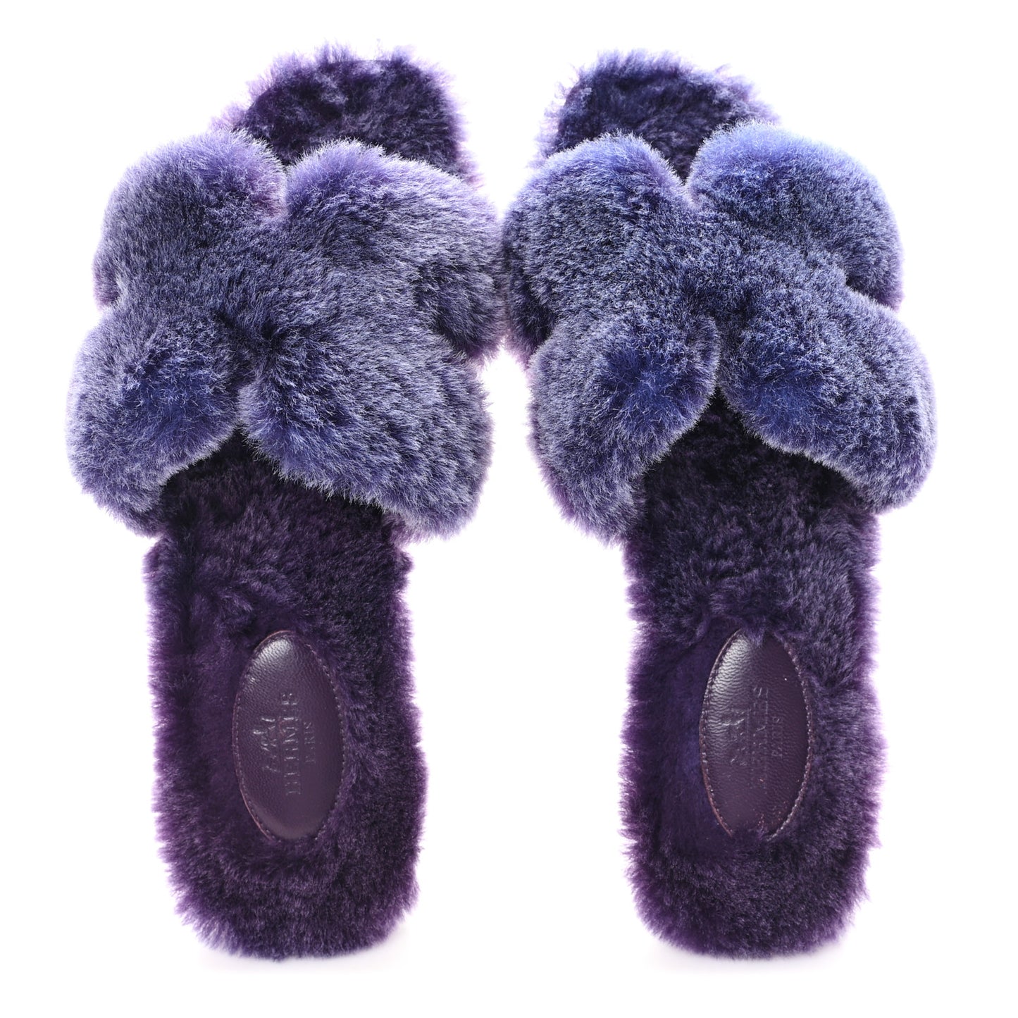 Woolskin Oran Sandals 38 Violet Fonce