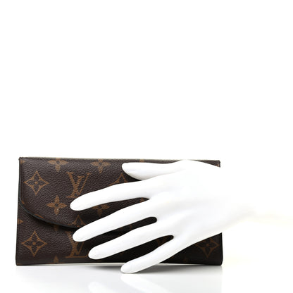 Louis Vuitton Monogram Emilie Wallet Rose Ballerine 2 of 7