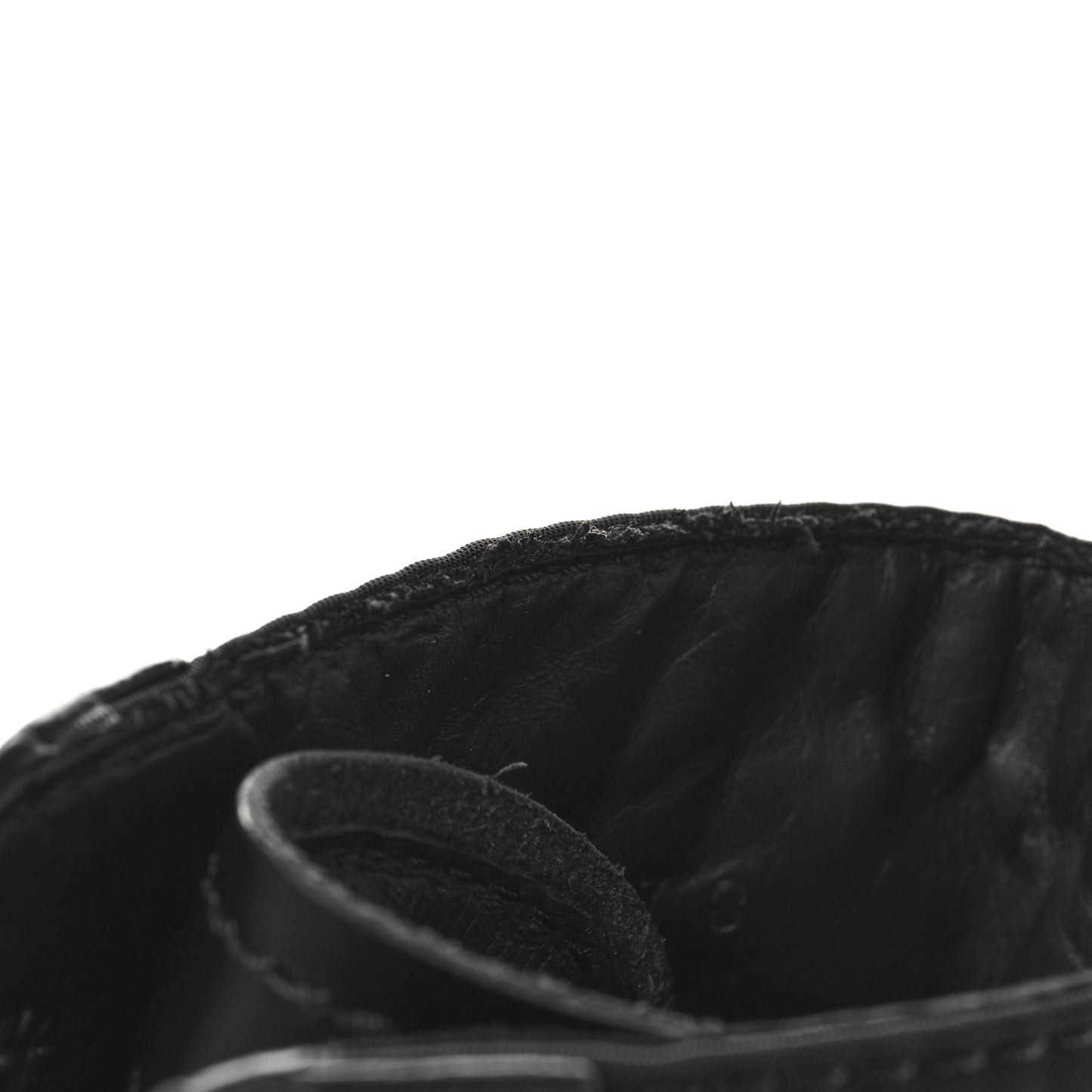 Spazzolato Rois Re-Nylon Metal Triangle Logo Monolith Pouch Pocket 55mm Boots 38 Black