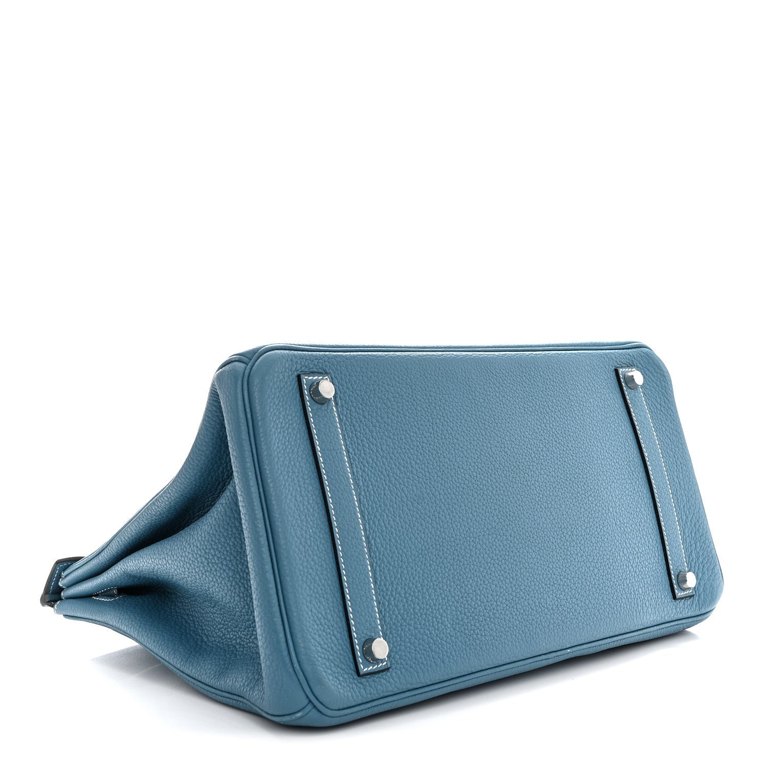 Hermes Togo BIRKIN 35 Blue Jean 4 of 15