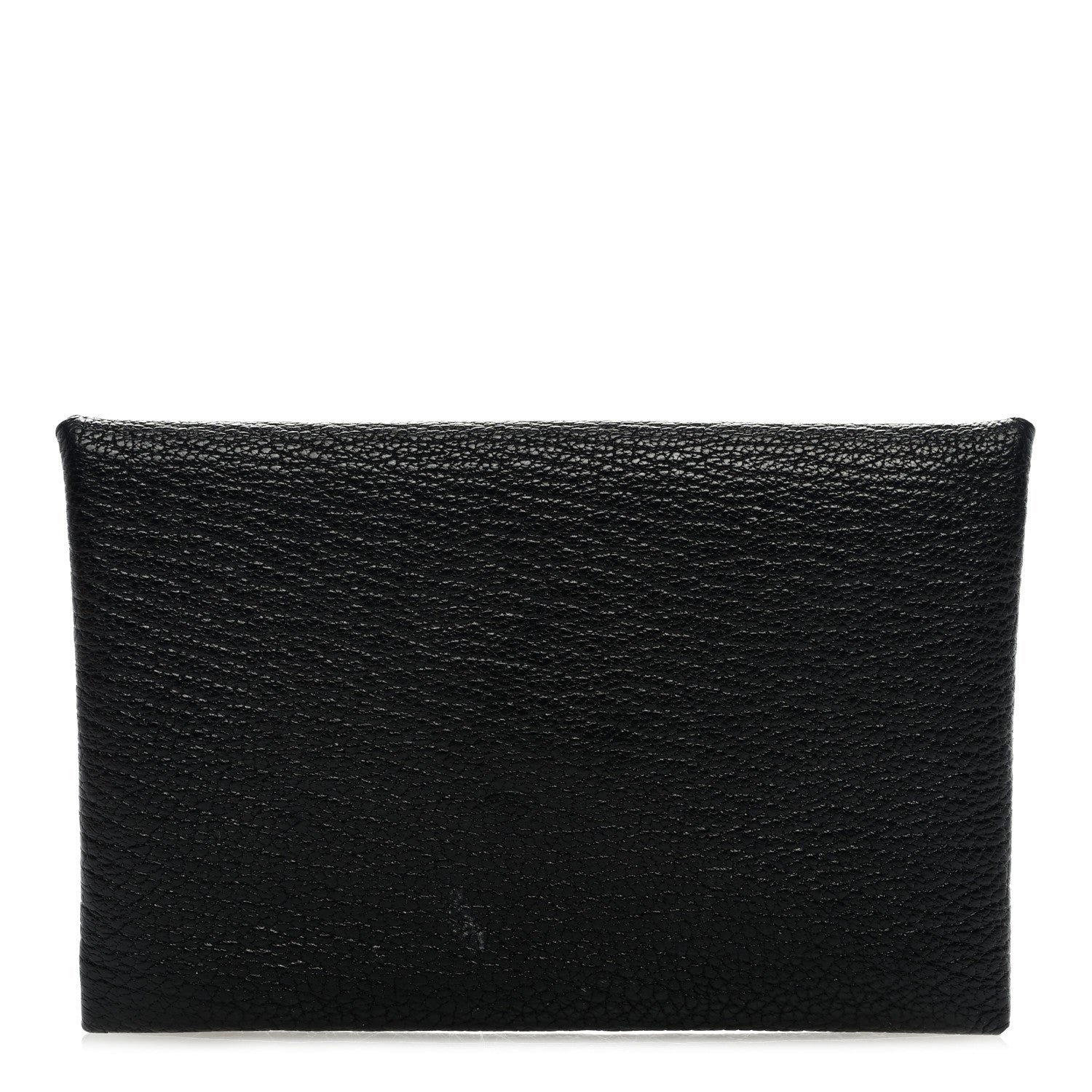 Hermes Chevre Mysore Calvi Card Case Black 1 of 7